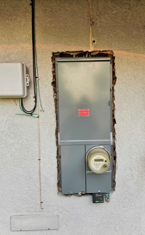 Meter and service equipment