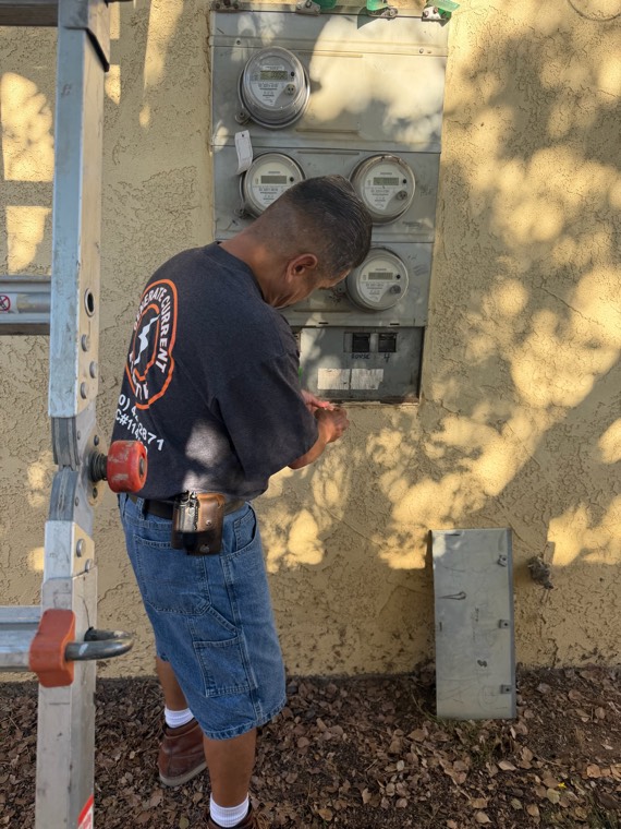 Meter bank diagnosis